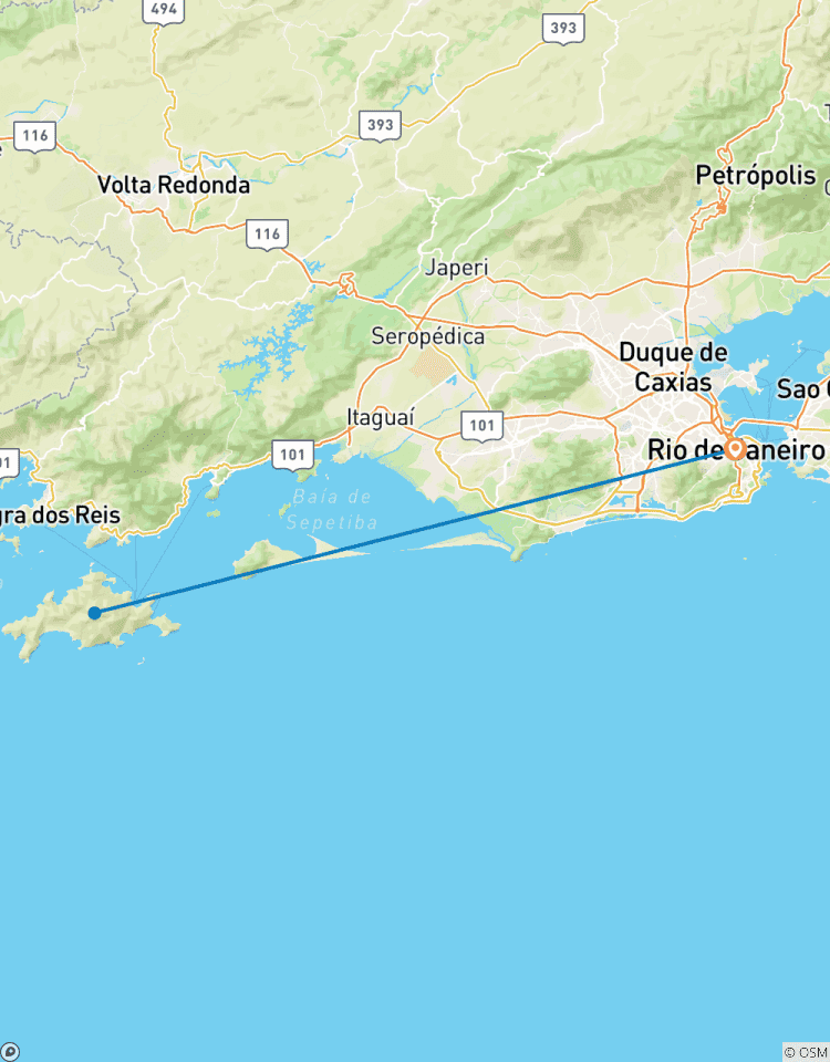 Brazil: Rio de Janeiro and Ilha Grande - 7 days Tour