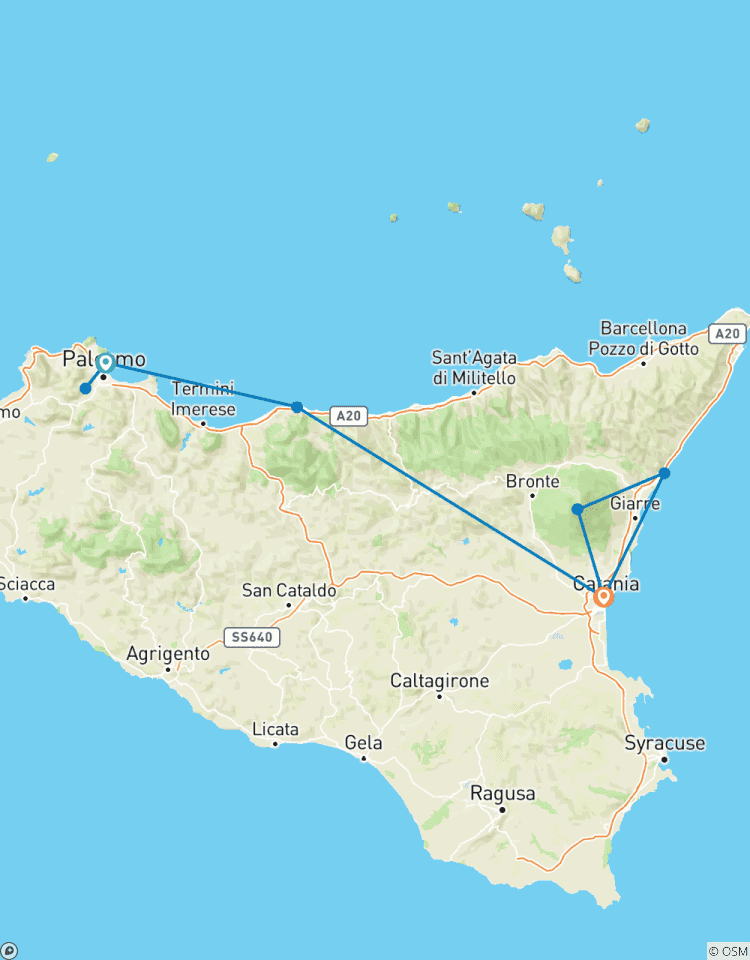 Circuito Petit Circuit de 6 jours en Sicile (máximo 20 participantes)