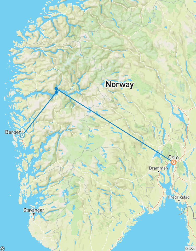 Beautiful of Norwegian fjords Tour