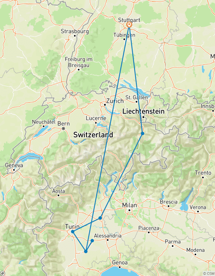 Piémont - une expérience savoureuse circuit