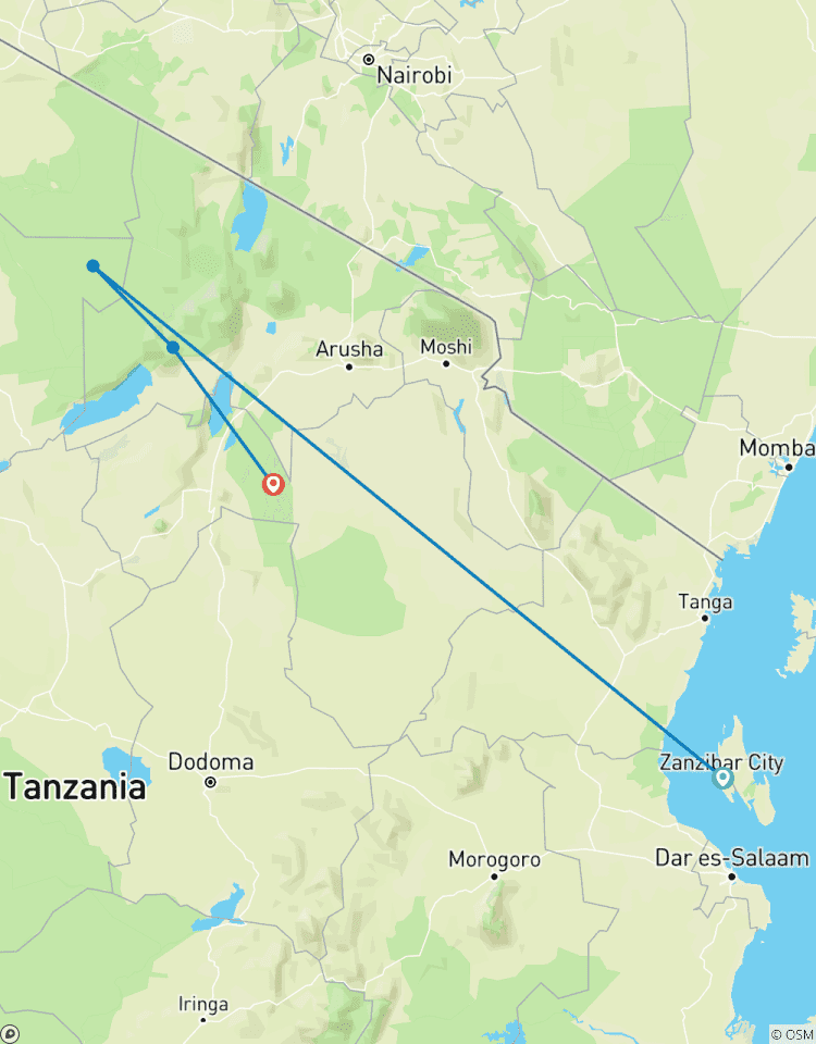 3-Day Serengeti-Ngorongoro -Tarangire Safari from Zanz\'B Tour