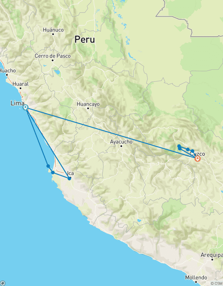 All Inclusive - Ontdek Peru - Lima - Paracas - Cusco - 8 dagen-rondreis