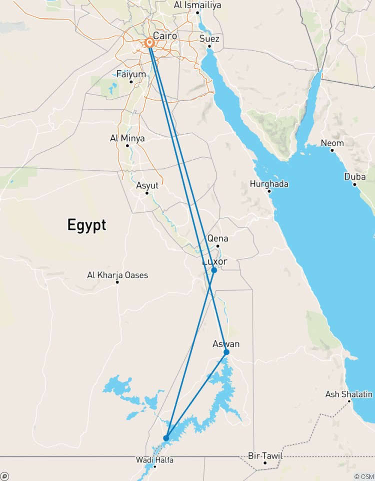 Circuito EL CAIRO - ASWÁN - LUXOR - Un viaje por la espina dorsal de Egipto