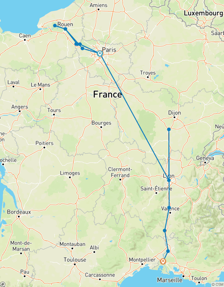 Grand France (2027) (Paris to Arles, 2027) Tour