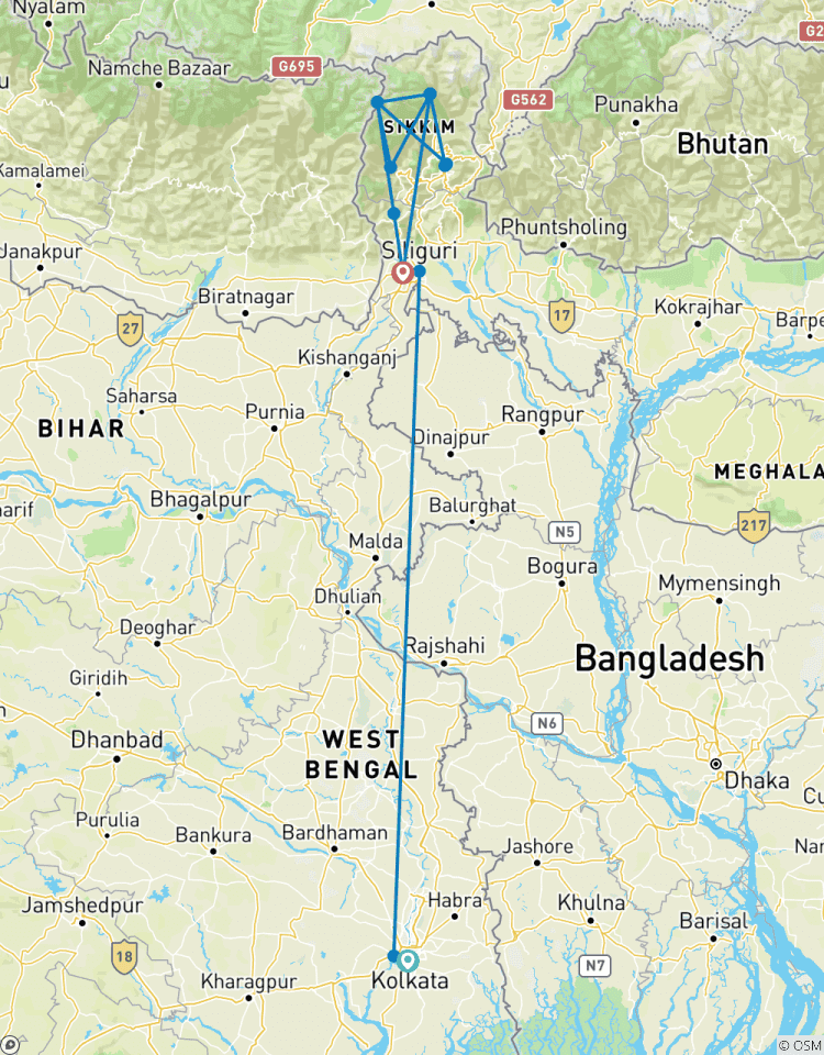 Inde - Tea Time en Assam, Darjeeling et Sikkim circuit