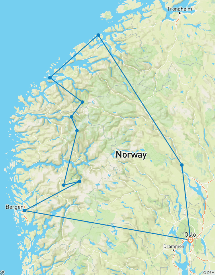 Norwegen zum Kennenlernen Rundreise