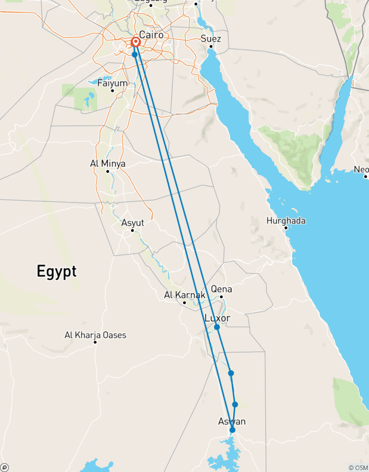 Circuito CRUCERO CAIRO - ASWAN A LUXOR DAHABEYA NILE - Un viaje por el corazón siempre palpitante de Egipto