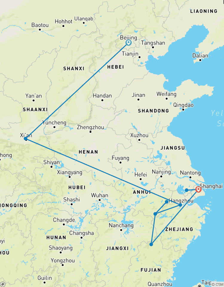 Confucius buvait-il du thé ? Sur les traces du thé, de Pékin à Shanghai circuit
