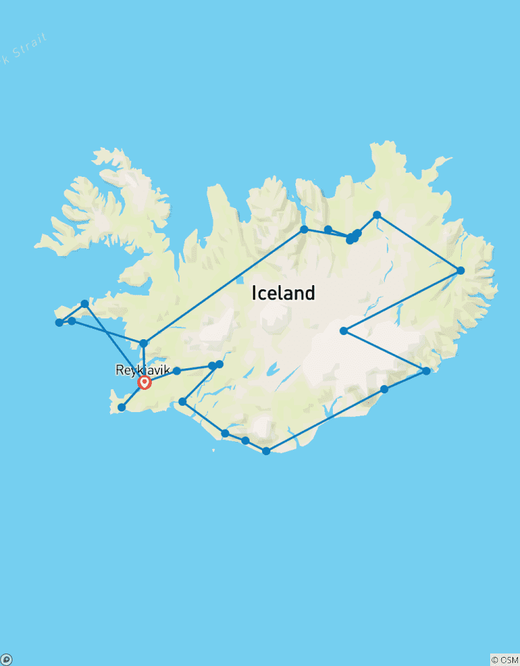 8-Day Small Group Journey Around Iceland with Premium Hotels Tour