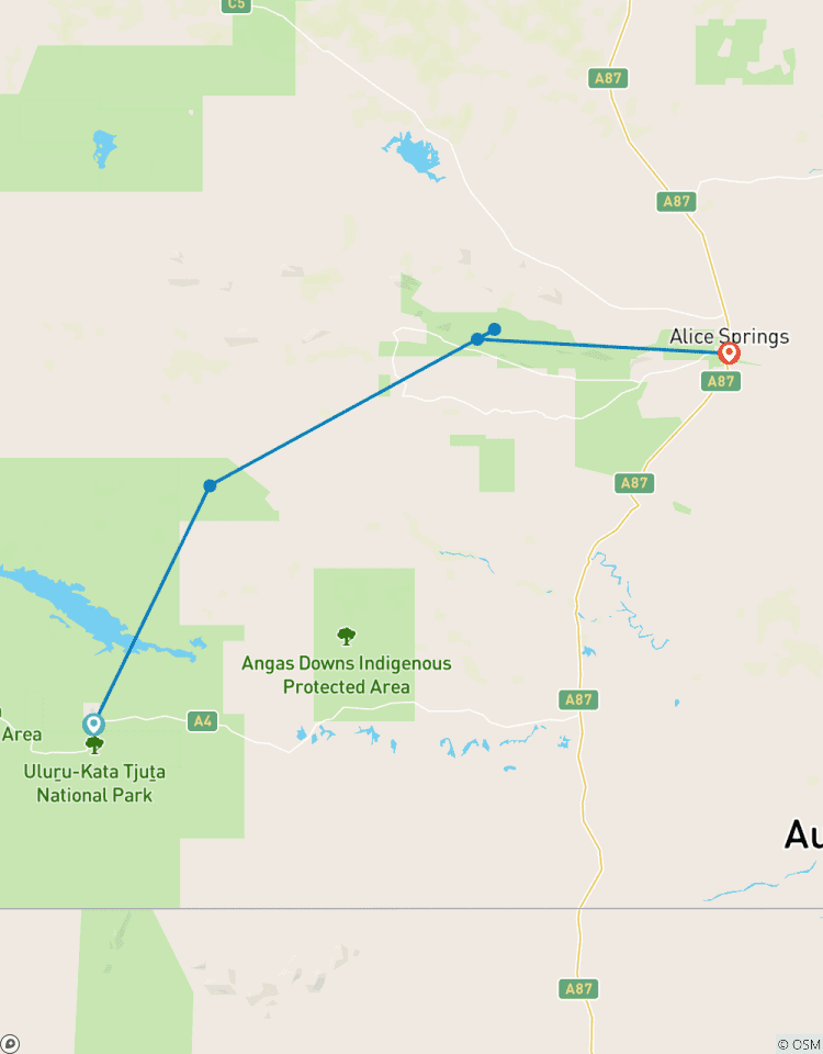 Kings Canyon & West MacDonnell Explorer - 3 days Tour