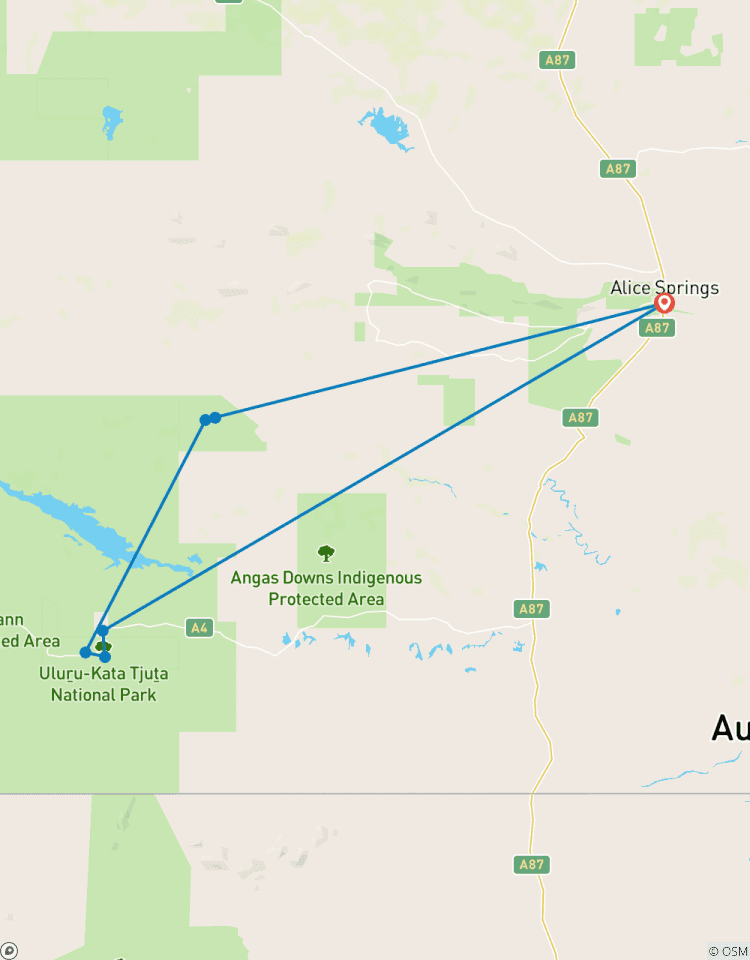Central Australia Discovery - 3 days Tour