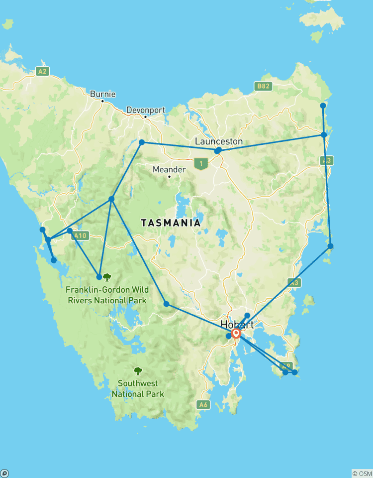 Grand Tasmania Explorer - 7 days Tour