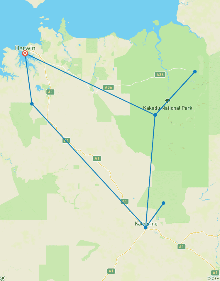 Kakadu, Katherine & Litchfield Discovery - 5 days Tour