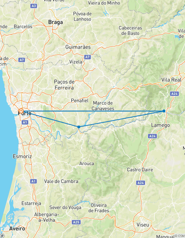 Circuito DOURO EXPRESS, MS DOURO CRUISER: PORTO - PORTO (6 días)