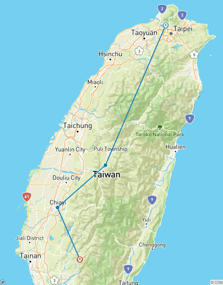 5 Tage Taiwan Highlights Kleingruppenreise Max 16 Taiwan China Abenteuer Rundreise