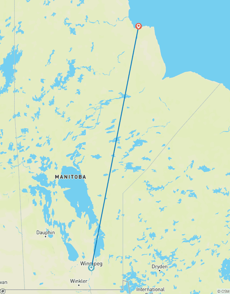 Expérience des îles glacées avec Tundra Buggy Lodge (6 nuits) circuit
