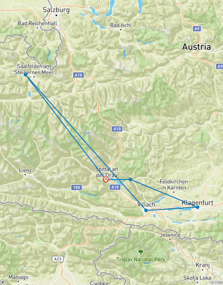 Circuito Excursión a los Lagos de Carintia