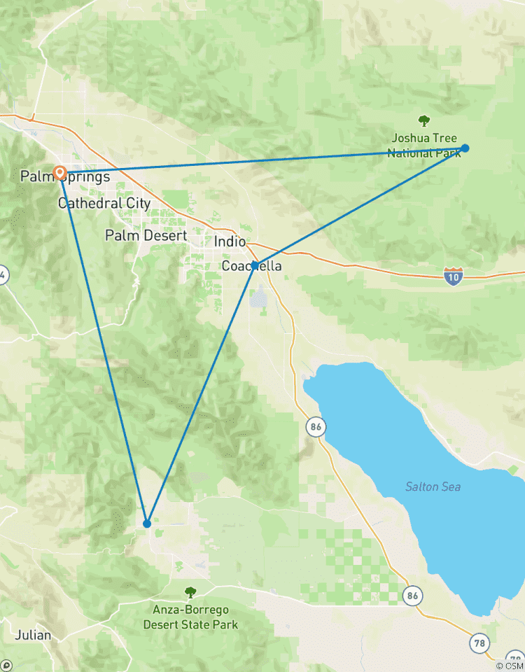 Joshua Tree & Anza Borrego Multisport Tour Tour