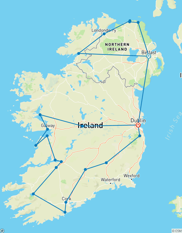 Emerald Isle Route Tour