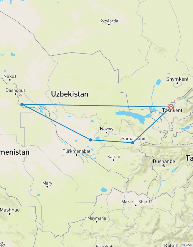 Timeless Legend, Uzbekistan 7-day tour Tour