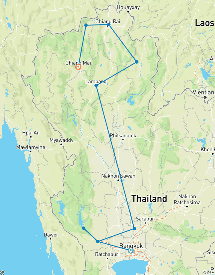 Circuito Tailandia - Tras la pista del país y sus gentes (viaje privado)