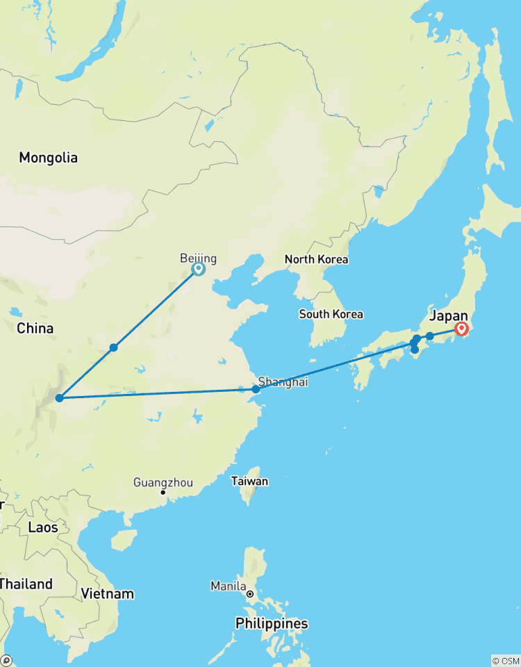 China en Japan - Twee werelden, één magie (alleen landprogramma)-rondreis