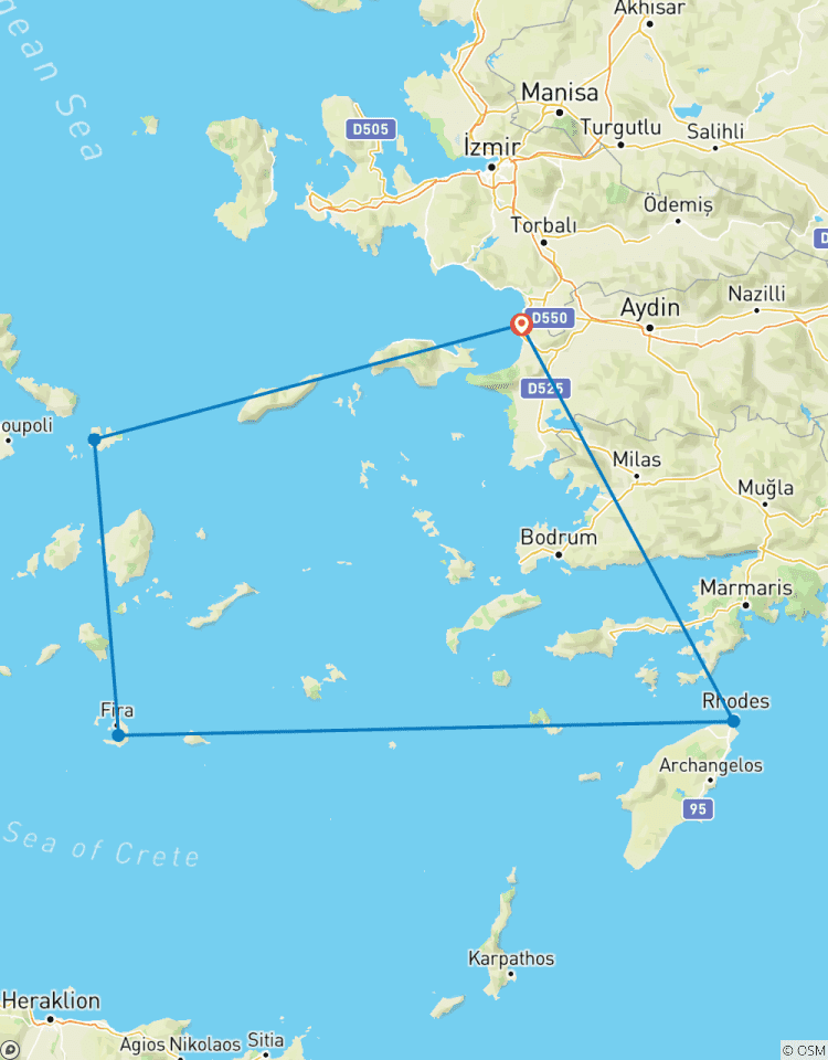 5 Day Cruise to the Greek Islands from Kusadasi Tour