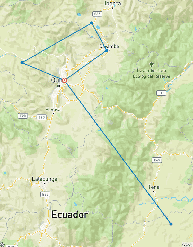 Circuito Aventura en Glamping en Ecuador