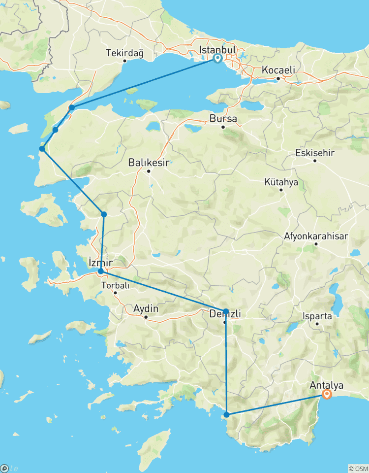 Turkey Revealed - 11 days Tour