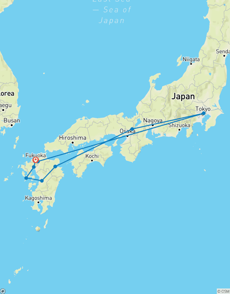 Circuito Tesoros del Sur de Japón 2026-2027