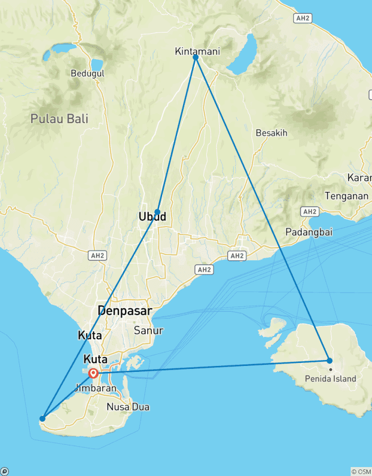 Bali Romantische Flitterwochen Nusa Penida Insel Rundreise