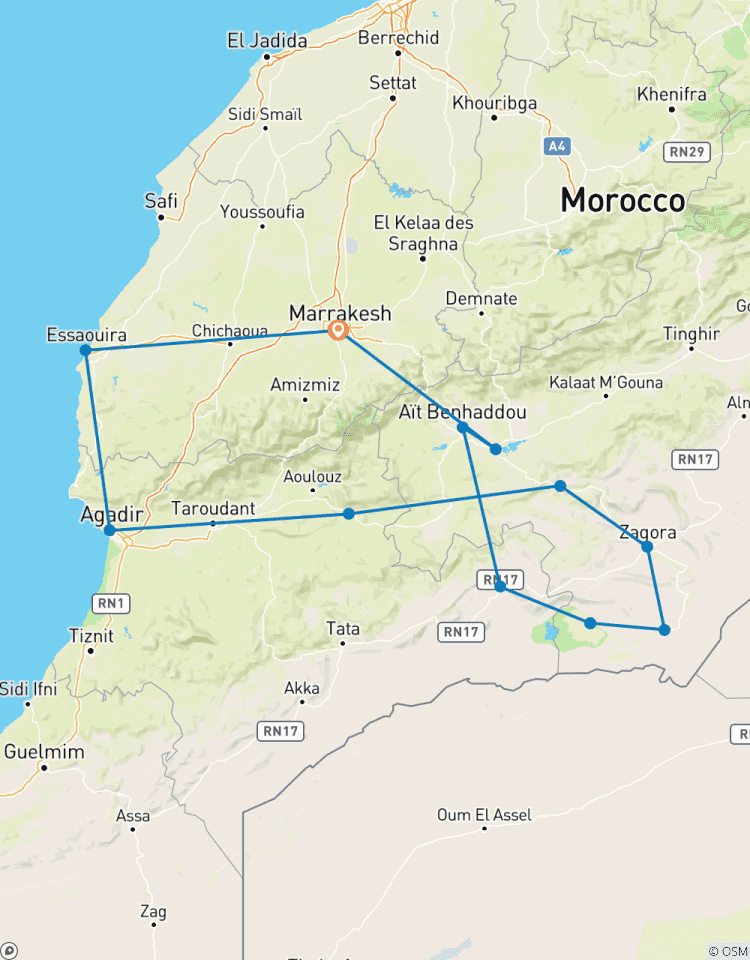 Circuito Viaje de Lujo a la Majestad del Desierto - 9 Días