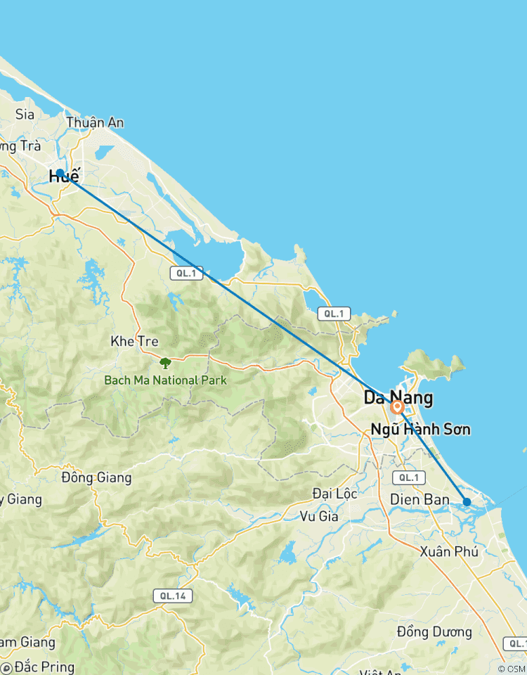 Centraal Vietnam ontdekken in 5 dagen (Da Nang, Ba Na Hills, Hue & Hoi An)-rondreis