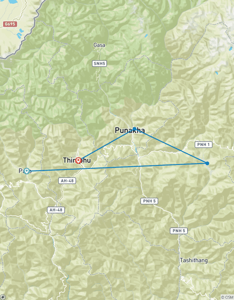 Circuit au Bhoutan : Phobjikha, Punakha, Thimphu, Paro (6N|7D) circuit