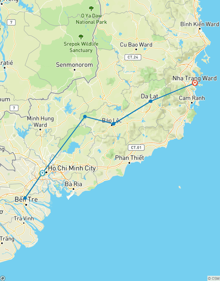 Circuito Del Arroz al Café: La emblemática aventura ciclista del sur de Vietnam