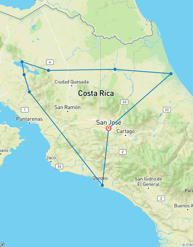 Costa Rica Volles Abenteuer Rundreise