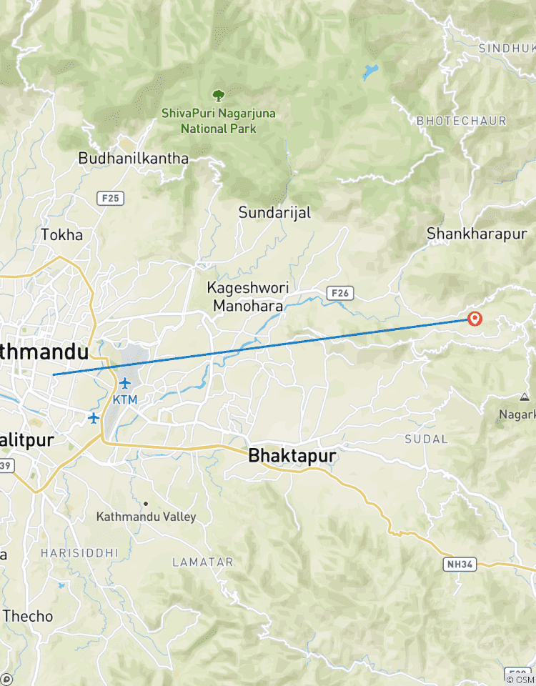 Circuito Excursión de un día a Nagarkot