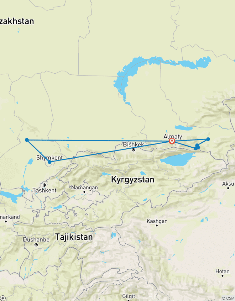 Kasachstan erleben – Natur, Nomaden & Jurten Rundreise