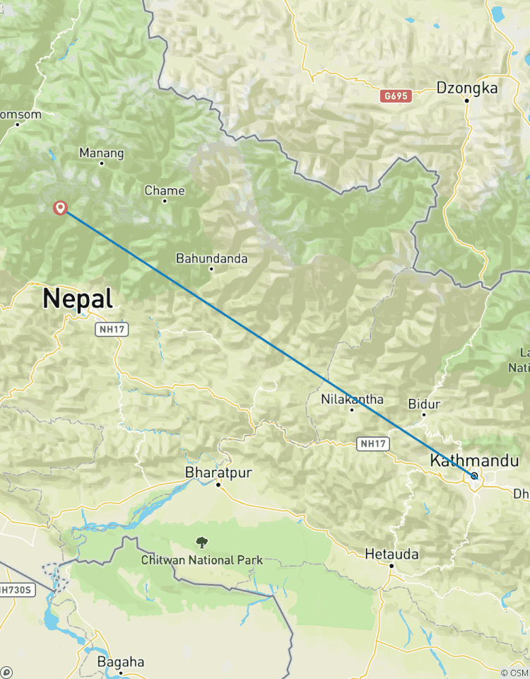 Circuito Helicóptero al Campo Base del Annapurna