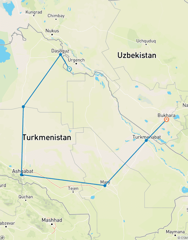 Circuit culturel au Turkménistan - Circuit privé circuit