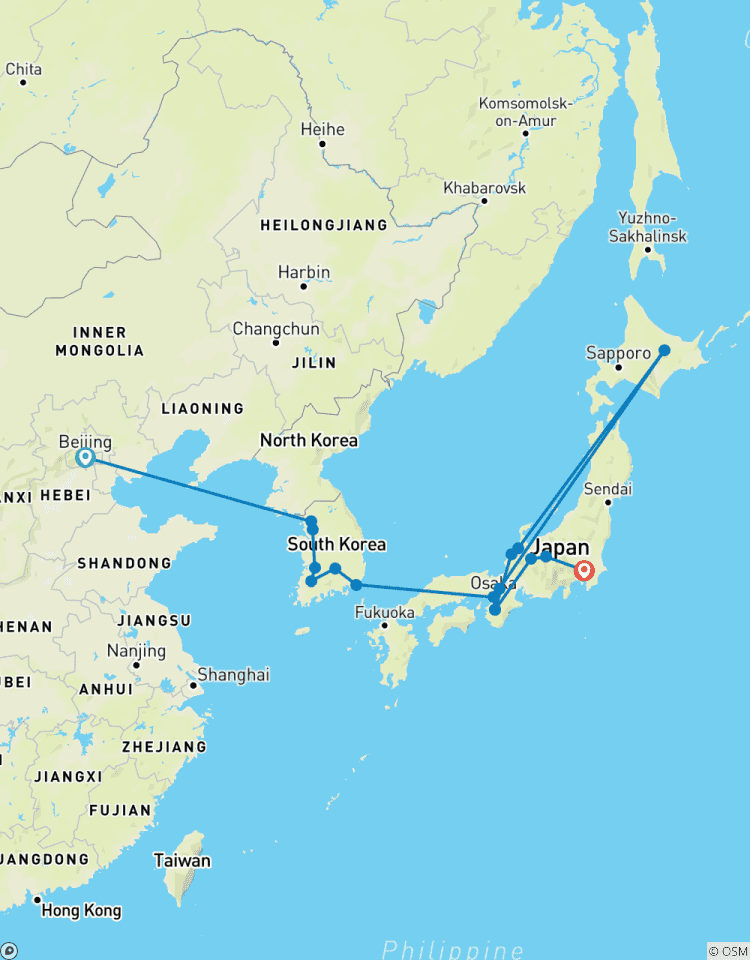 Beijing, Korea, and Traditional Japan Tour