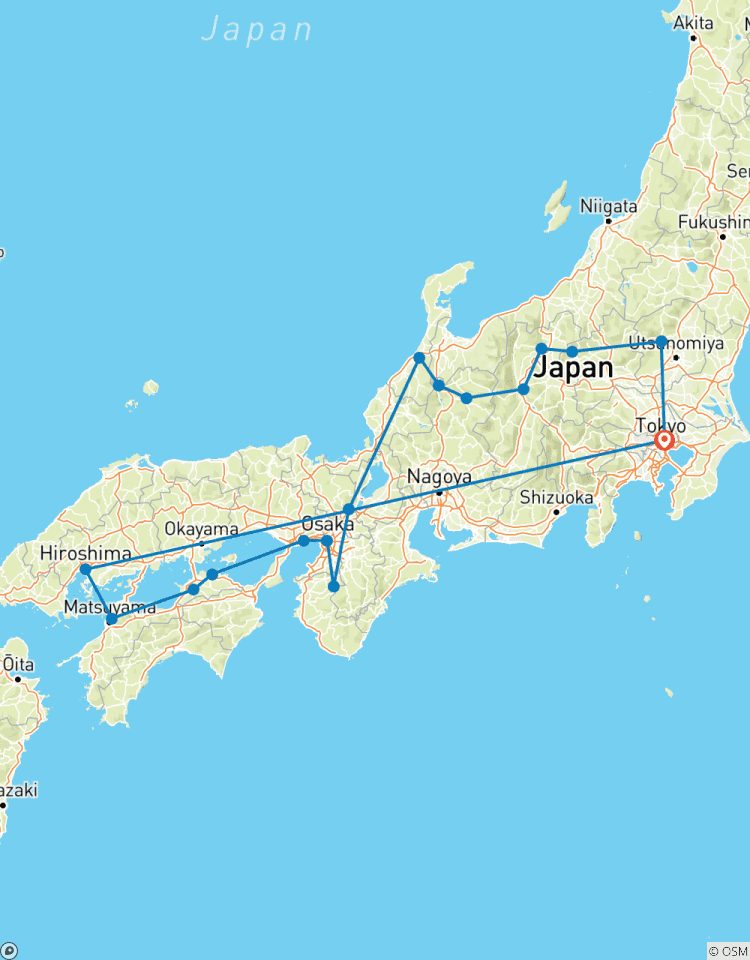 Un Japon magique et rêveur circuit