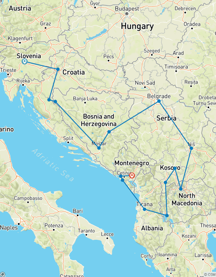 Circuito Vuelta a Yugoslavia en 12 días
