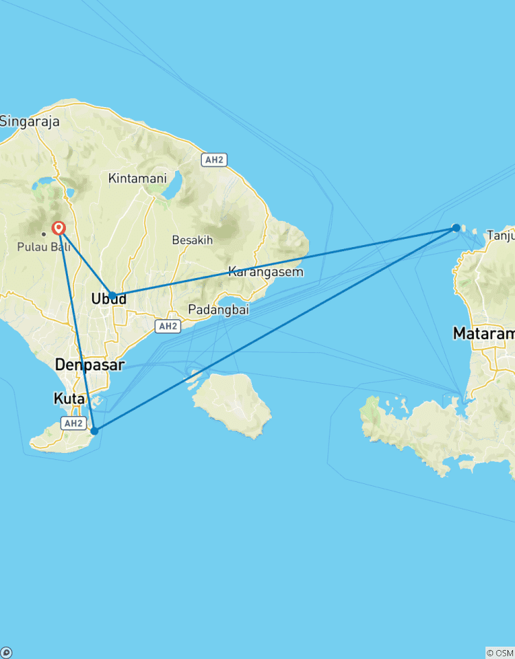 8 Day Bali – Ubud, Gili Trawangan & South Bali Discovery Tour