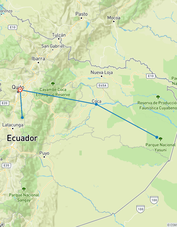 Une aventure de 7 jours dans les Andes et la jungle amazonienne circuit