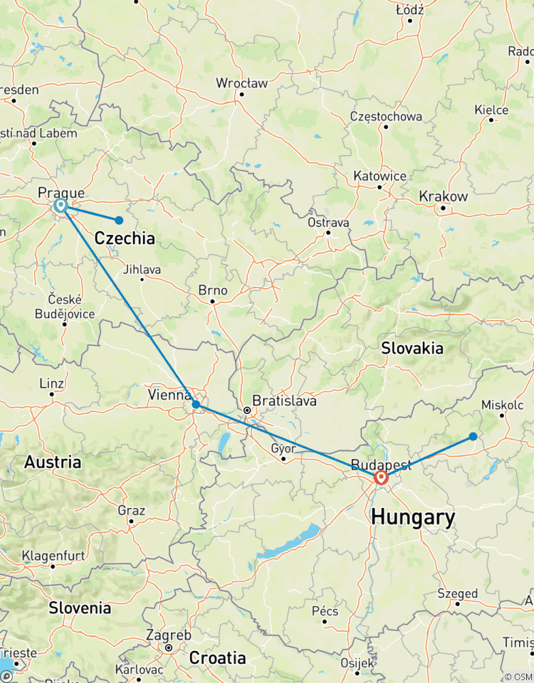 Circuito Lo mejor de Europa central