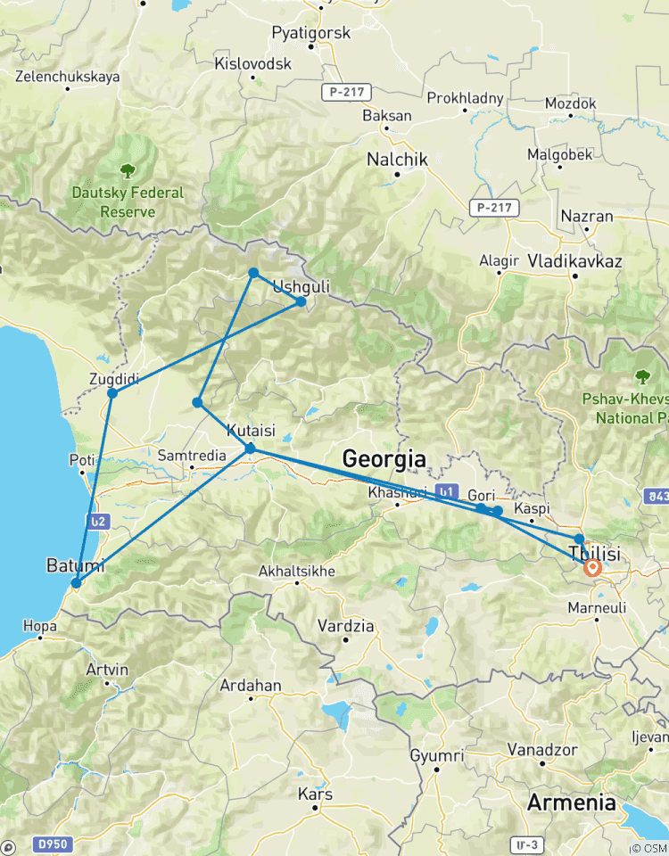 Circuit de 11 jours en Géorgie authentique : Tbilissi, Kutaisi, Svaneti, Batumi et les trésors de l\'UNESCO circuit