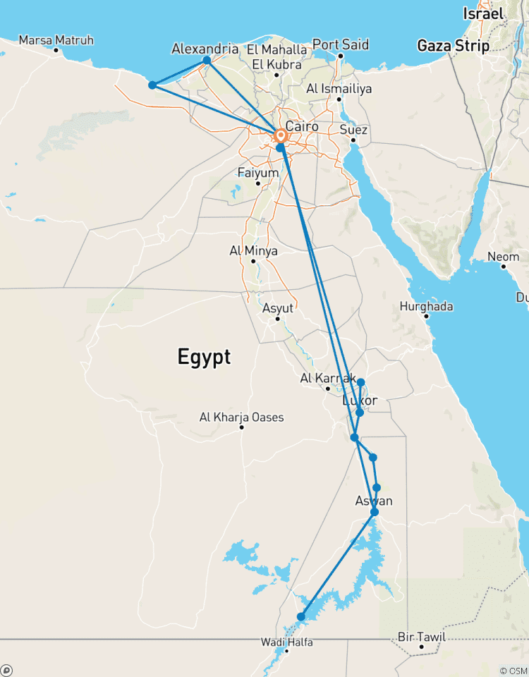15-Days Elegance of the Nile (Customizable) Tour