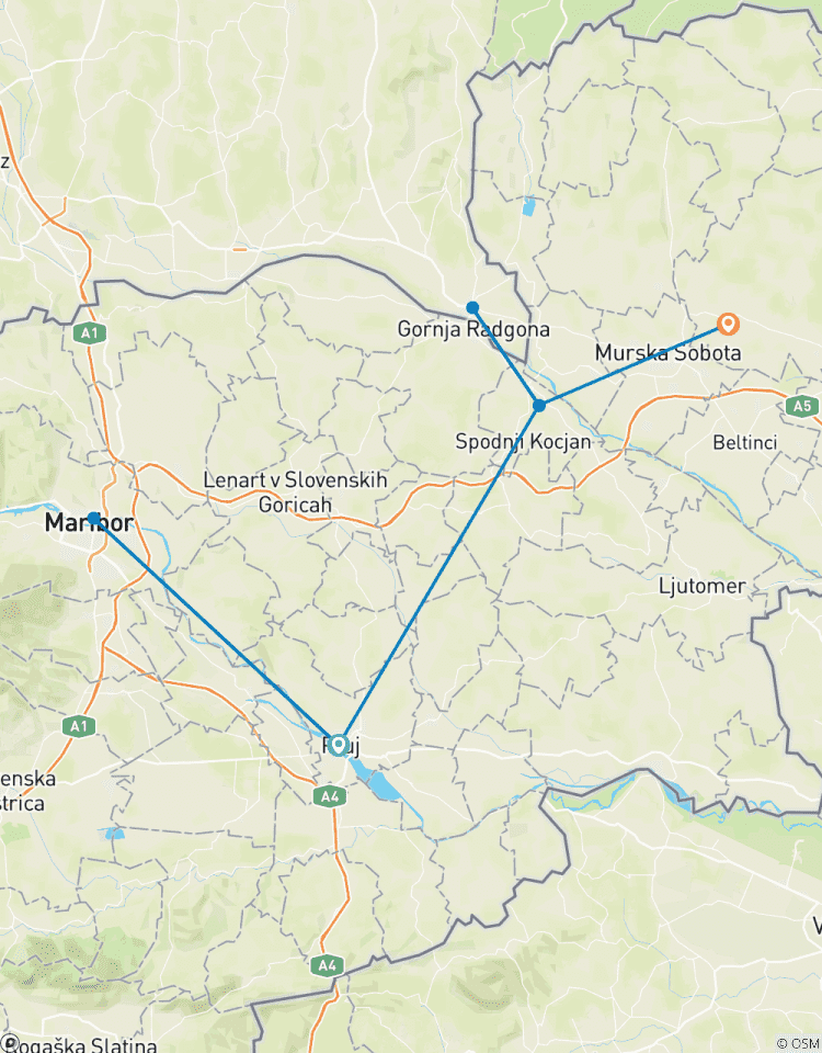 Rad, Wein & Wellness im 3-Länder-Eck (8 Tage) Rundreise