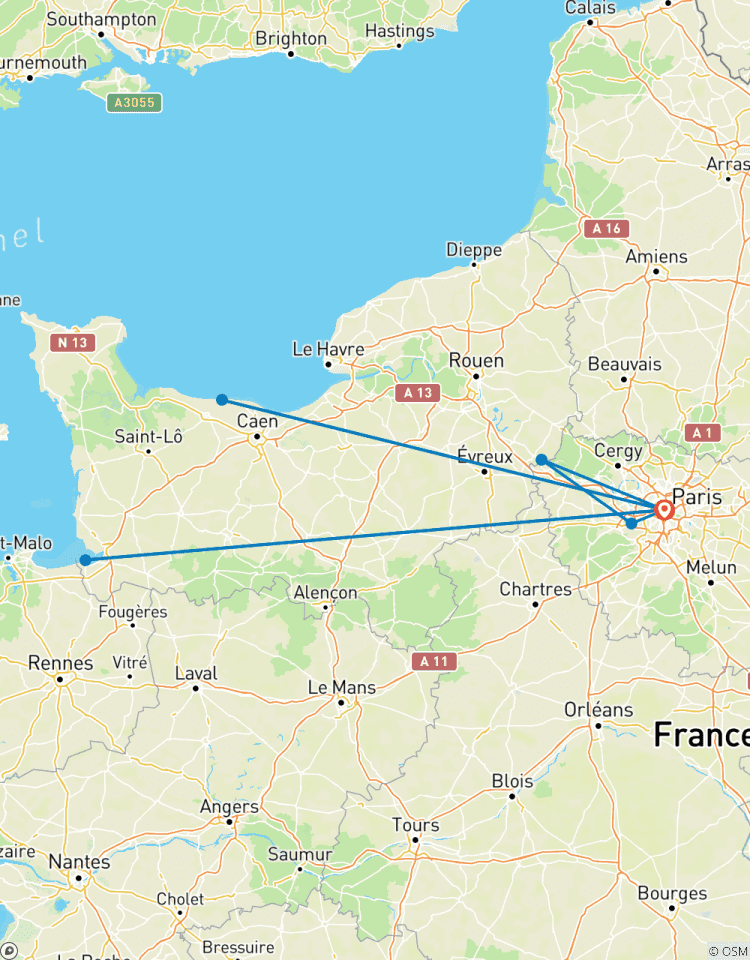 Circuito Explora París y sus Alrededores: Circuito de 7 días y 6 noches